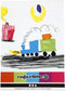 Creotime Tekenblok, A4 21x30 cm, wit, 50 vellen