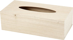 Creotime Tissuedoos, afm 27x14x8 cm, Keizerin boom, 1 stuk