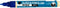 Creotime Verfstift Glas- & Porselein Blauw