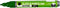 Creotime Verfstift Glas- & Porselein Glitter Lichtgroen