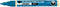Creotime Verfstift Glas- & Porselein Turquoise