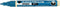 Creotime Verfstift Glas- & Porselein Turquoise