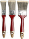 Creotime Verniskwasten Rood 3 Stuks
