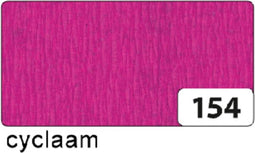 Crepepapier Folia 250x50cm nr154 cyclaam | 10 stuks