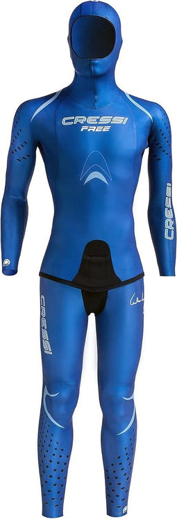 Cressi Free Man Wetsuit 3.5mm - Freediving Wetsuit, Glad Neopreen, Voor Heren
