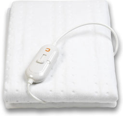Cresta Care KTS101 Elektrische Warmtedeken 1 persoons machine wasbaar cosy fleece 150 x 80 cm
