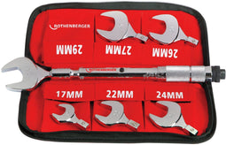 Rothenberger 175001 - Moment-steeksleutelset - 14 - 77 Nm - (6 stuks)