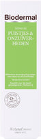 Biodermal Crème bij puistjes en onzuiverheden - Dagcrème – Puistjes crème - 30ml