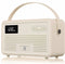 Retro Radio View Quest MK2 DAB+ iPhone Dock Cream