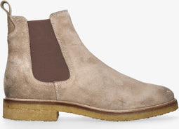Goosecraft Chet 1 - Chelsea Boots - Elastische inzetstukken - Beige - Maat 42
