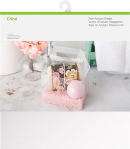 Cricut Acetaatvellen 30x30cm – Doorzichtig (16 vellen)