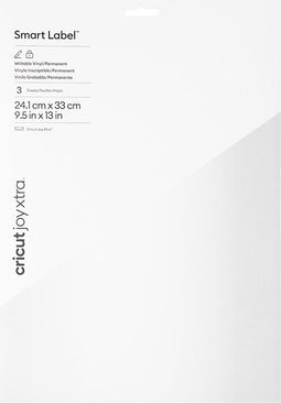 Cricut Beschrijfbaar Smart Vinyl - Permanent - Wit - 24x33cm