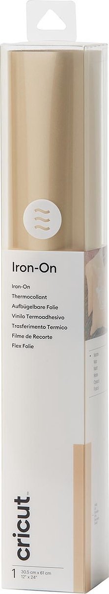 Cricut Everyday Iron-On 30x60cm – Goud