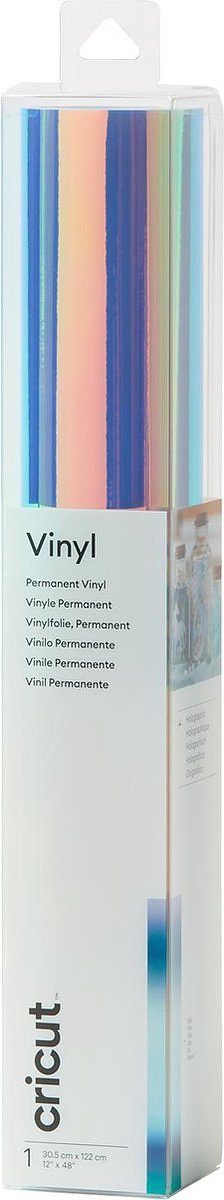 Cricut Holografisch Vinyl Verwijderbaar 30x120cm – Blauw