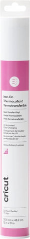 Cricut Iron-On 30x48cm – Kleurverandering bij zonlicht (pastelrood)