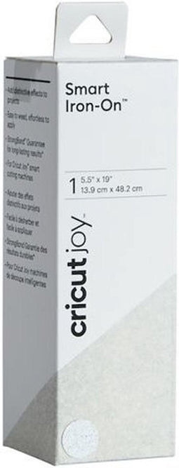 Cricut Joy Smart Iron-On 14x48cm – Wit met glitters