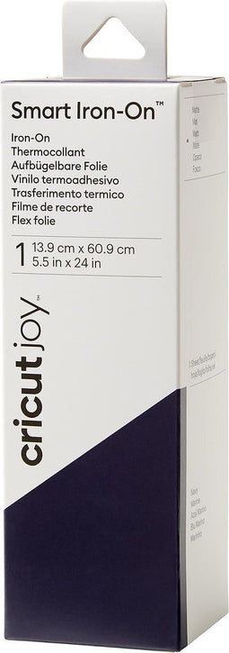 Cricut Joy Smart Iron-On 14x60cm – Marine