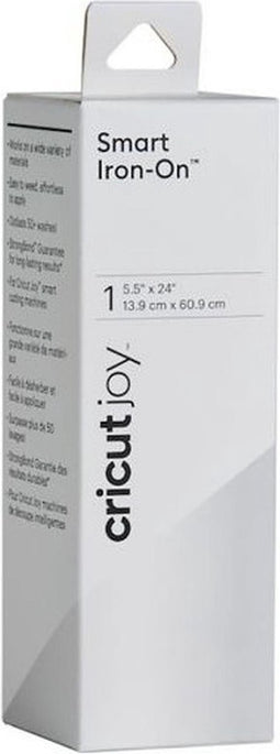 Cricut Joy Smart Iron-On 14x60cm – Wit