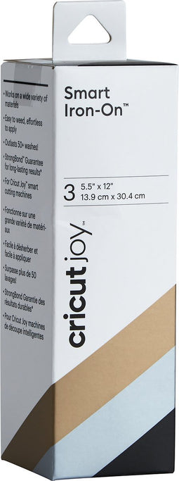 Cricut Joy Smart Iron-On sampler - Classics - 14x30cm (3 vellen)