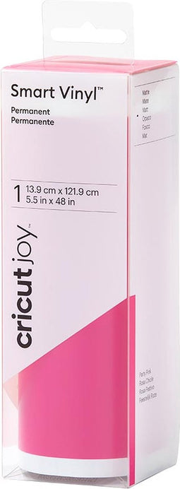 Cricut Joy Smart Vinyl Permanent 14x122cm – Feestroze, Mat (1 vel)
