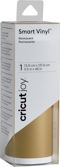 Cricut Joy Smart Vinyl Permanent 14x122cm – Goud (1 vel)