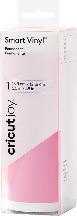 Cricut Joy Smart Vinyl Permanent 14x122cm – Lichtroze, Mat (1 vel)