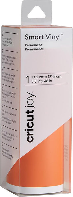 Cricut Joy Smart Vinyl Permanent 14x122cm – Oranje (1 vel)