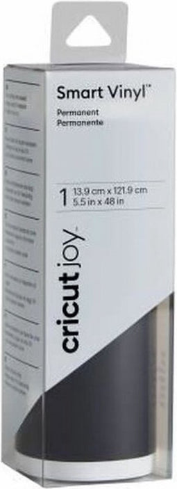 Cricut Joy Smart Vinyl Permanent 14x122cm – Zwart (1 vel)