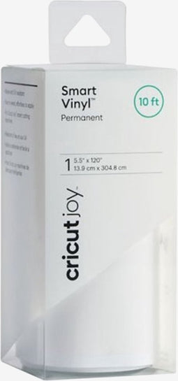 Cricut Joy Smart Vinyl Permanent 14x300cm – Wit (1 vel)