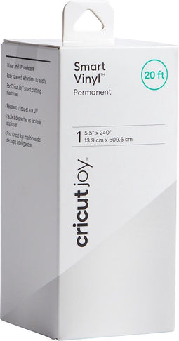 Cricut Joy Smart Vinyl Permanent 14x610cm – Wit (1 vel)