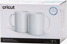 Cricut Mok 440 ml – Wit (2 stuks)