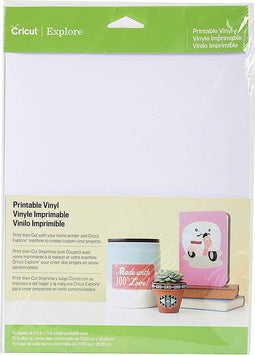 Cricut Printable Vinyl 21,5 cm x 28 cm - 10 sheets