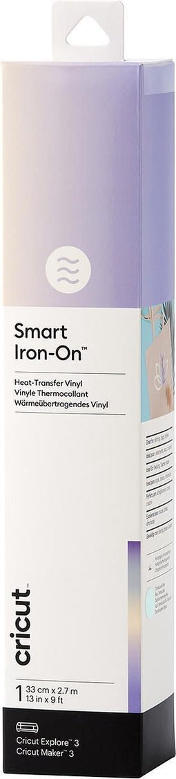 Cricut Smart Iron-On 33x273cm – Holografisch transblauw (1 vel)