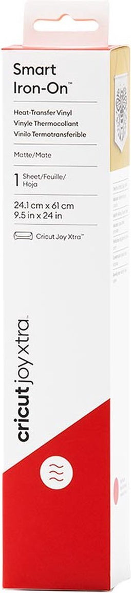 Cricut Smart Iron-On - Rood - 24x61cm