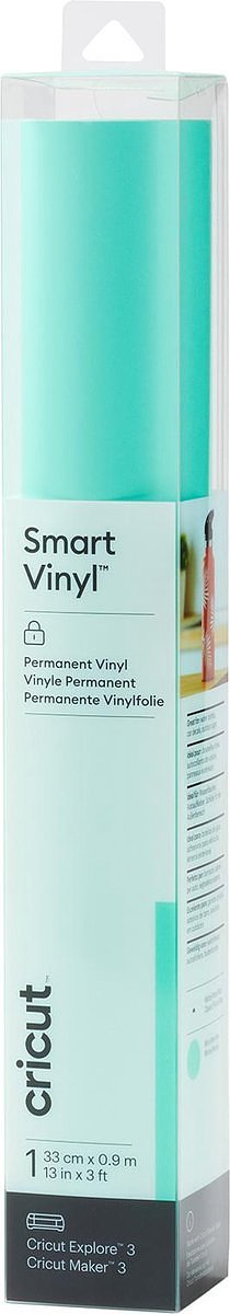 Cricut Smart Vinyl Permanent 33x91cm – Munt (1 vel)