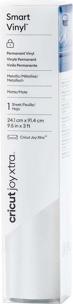 Cricut Smart Vinyl - Permanent - Matzilver - 24x91cm