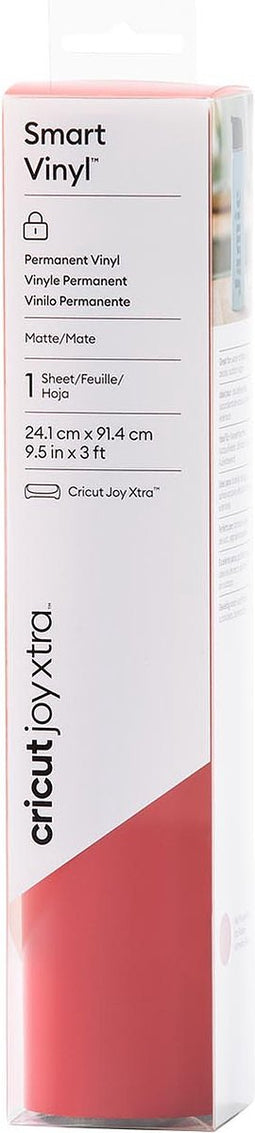 Cricut Smart Vinyl - Permanent - Rood - 24x91,5cm