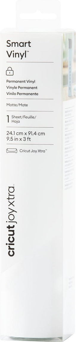 Cricut Smart Vinyl - Permanent - Wit - 24x91,5cm