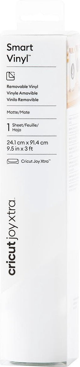 Cricut Smart Vinyl - Verwijderbaar - Wit - 24x91cm