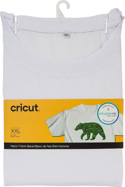Cricut T-shirt voor Infusible Ink (XXL) – Heren (wit)