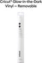 Cricut Vinyl Verwijderbaar 30x60cm – Glow in the Dark (1 vel)