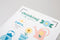 Cricut Waterbestendige Stickerset - A4- Holografisch wit (5 vellen)