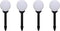 vidaXL Tuinpadlampen 8 st met grondpin LED 15 cm
