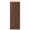 vidaXL - Garagekast - 30x51x85 - cm - massief - grenenhout - bruin - eikenkleurig
