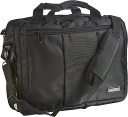 Cristo Ordinateur - Business tas 15", 2 in 1 draagtas/rugzak (1680D Nylon) - zwart
