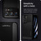 Spigen ACS02349 - Back Cover - Rugged Armor - Zwart