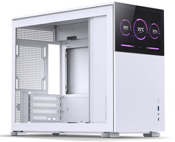 Jonsbo D31 STD - Behuizing Small Form Factor - DTX Micro-ATX Mini-ITX - Gehard glas wit