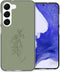 iMoshion Hoesje Geschikt voor Samsung Galaxy S23 Plus Hoesje Siliconen - iMoshion Design hoesje - Groen / Floral Green