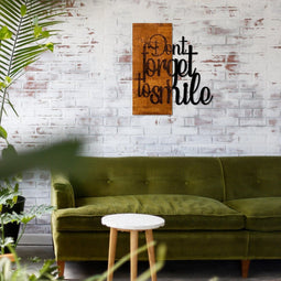 Wallity Smile - Wanddecoratie - Multikleur