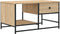 vidaXL - Salontafel - 85,5x51x45 - cm - bewerkt - hout - sonoma - eikenkleurig